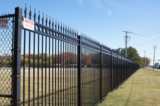 fence in Mount Laurel