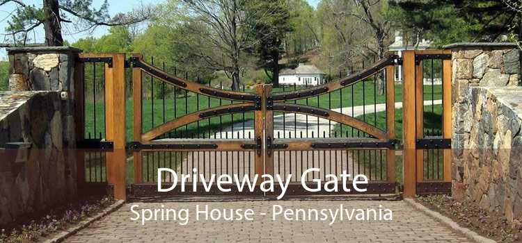 Driveway Gate Spring House - Pennsylvania