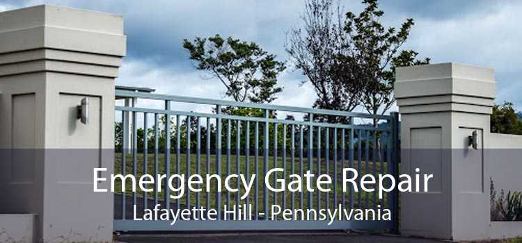 Emergency Gate Repair Lafayette Hill - Pennsylvania