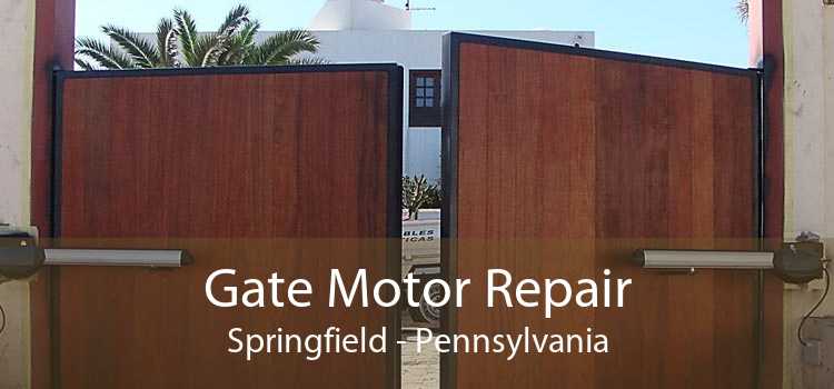 Gate Motor Repair Springfield - Pennsylvania