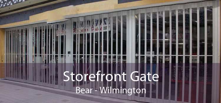 Storefront Gate Bear - Wilmington
