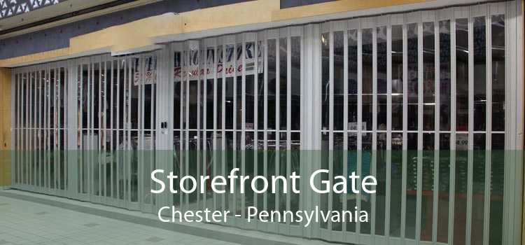 Storefront Gate Chester - Pennsylvania