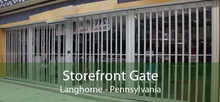 Storefront Gate Langhorne - Pennsylvania