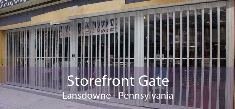 Storefront Gate Lansdowne - Pennsylvania