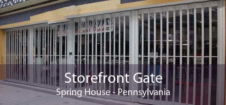 Storefront Gate Spring House - Pennsylvania
